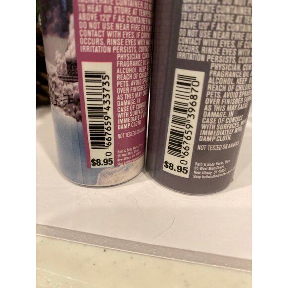 Bath & Body Works Christmas Holiday Winter Scented Room Sprays X 2 - Picture 5 of 8